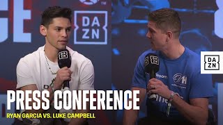 Ryan Garcia vs Luke Campbell Full Final Press Conference [upl. by Eillen]