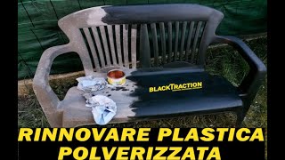 RINNOVARE PLASTICA RIDOTTA IN POLVERE [upl. by Ynoyrb524]