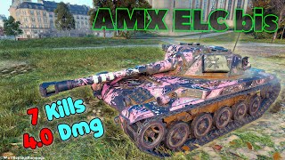 AMX ELC bis  7 Frags 40K Damage Master by player CoBjeTckuCaBe3 [upl. by Oiruam]