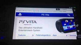 PS Vita Browser Exploit fixed in Firmware 206 [upl. by Elletnahc]