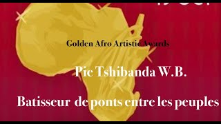 Pie Tshibanda reçoit un prix dhonneur en Belgique [upl. by Ikairik]