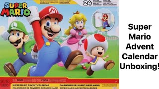 Super Mario Advent Calendar Unboxing Complete Series [upl. by Aisnetroh]