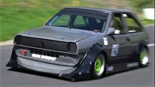 10000Rpm VW Polo Mk2 1600cc  250Hp730Kg FWD Monster [upl. by Ramses]