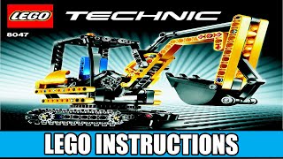 LEGO Instructions  Technic  8047  Compact Excavator Book 1 [upl. by Kati]