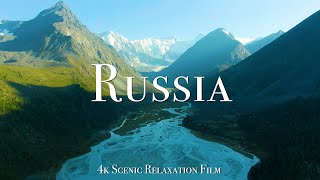 Russia 4K  Scenic Relaxation Film with Calming Music [upl. by Schalles736]