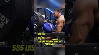 El campeón destroza a Larry Wheels 🤯 culturismo gym fitness powerlifting Larrywheels [upl. by Anissa]