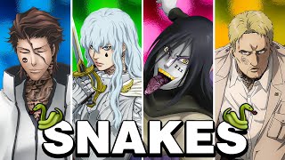 WHEN SNAKES BACKDOOR N IN ANIME [upl. by Elton]