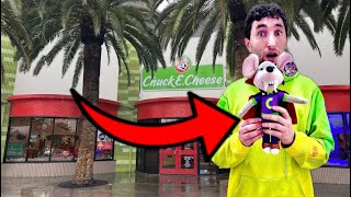 Winning a Scary Chuck E Cheese Prize from the World’s Largest Chuck E Cheese Huge Ticket Jackpots [upl. by Alanna]