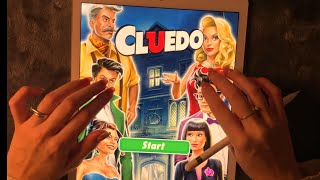 😴 iPad ASMR  25 HOURS 🧡  Playing Cluedo on ALL boards  Clicky Whispers amp Writing Sounds [upl. by Ashly320]