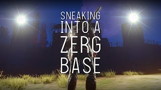 SNEAKING INTO A ZERG BASE RUST [upl. by Katherine]