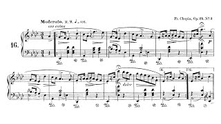 Chopin Mazurka in A flat major Op 24 No 3  Jan Ekier 1987 [upl. by Garett]