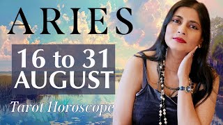 ARIES Tarot reading from 16 to 31 August 2024 [upl. by Engenia]