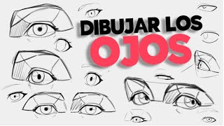 APRENDE A DIBUJAR LOS OJOS👀  Estructura y anatomía para artistas [upl. by Lydie]