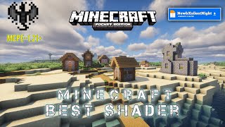 Mcpe Best Shaders  Mcpe 121 low and Device  SHIVRAJGAMING [upl. by Jochbed]