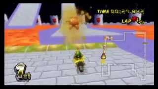 MKWii GBA Bowser Castle 3 MK8Edition made by NinYoda1 [upl. by Krasner554]