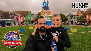 Alton Towers Vlog with a Junior Under 14m [upl. by Goldie239]