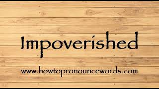 How to pronounce POVERTY in American English [upl. by Odlawso]