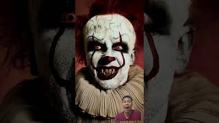 Clowning shortvideo pennywise halloween scary clown disney [upl. by Okorih451]