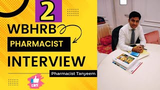 WBHRB PHARMACIST INTERVIEW QUESTIONS amp ANS PART II  WBHRB PHARMACIST RECRUITMENT 2021  WBHRB [upl. by Llednyl175]