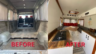 Karavan Yapımı Tanıtım  Renault Master Karavan  Karavan Campervan conversion full build [upl. by Michiko17]