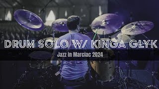 Nicolas VICCARO Drum Solo w KINGA GLYK Jazz in Marciac 2024 [upl. by Ahterod]