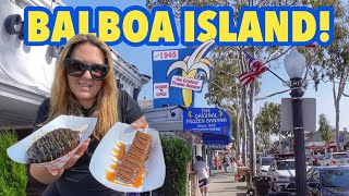 How We Spent our Day Exploring Balboa Island in Newport Beach Historic Frozen Treats Lunch amp More [upl. by Gupta]