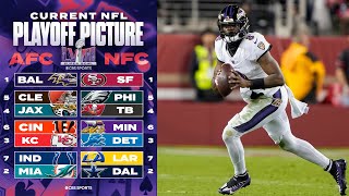 NFL Playoff Picture UPDATED Will the Ravens REMAIN ON TOP as the No 1 seed  CBS Sports [upl. by Lynea]