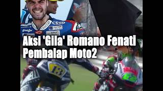 Romano Fenati dengan Aksi Gilanya di Pebalap Moto2 [upl. by Kaliski558]