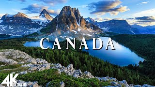 Canada 4K  Relaxing Music Along With Beautiful Nature Videos [upl. by Eedyah]