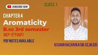 Aromaticity 01  Introduction amp Huckels rule  BSc 3rd semester FYUGP Gauhati University [upl. by Adnomar285]