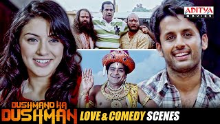 Dushmano Ka Dushman Movie Love amp Comedy Scenes  Nithiin Hansika Motwani  Aditya Movies [upl. by Ly]