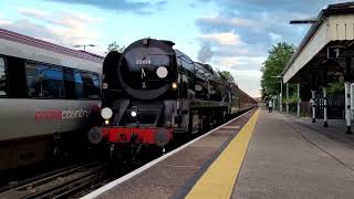 Evening Trains at St Denys 100624 ft 35018 British India Line [upl. by Haynes]