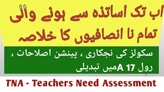 اساتذہ سے ہونے والی ناانصافیوں کا خلاصہ teachers punjab [upl. by Gauthier]