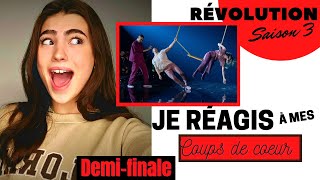 Je réagis à mes coups de cœur Révolution saison 3  Demifinale Cindy Rahman et Yoherlandy [upl. by Fairman811]