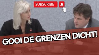 Mona Keijzer is FEL tegen Bontenbal Gooi de grenzen DICHT [upl. by Georgina]