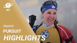 Oberhof 2023 Women Pursuit Highlights [upl. by Adnilym]