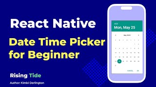 Date Time Picker with React Native [upl. by Uball]