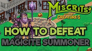 Miscrits How to Deafeat Magicite Summoner  Miscrits World of Creatures [upl. by Paulson]