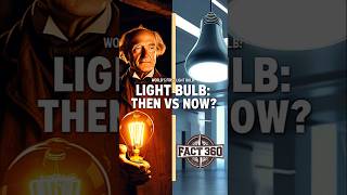 Fact 360  Worlds First Light Bulb  The Incredible Evolution of the Light Bulb 💡🌟 light facts [upl. by Maggi591]