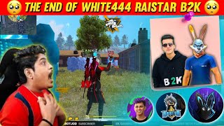 BAN WHITE444 RAISTAR B2K NEW AUTO HEADSHOT PLAYER SANKI444 BORN IN FREE FIRE GYANGAMING OP REACTION [upl. by Maighdiln]