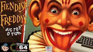 FIENDISH FREDDYS BIG TOP O FUN  Commodore 64 1990 [upl. by Royce956]