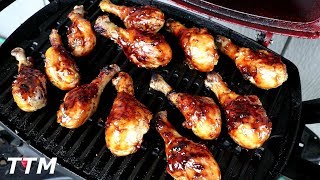 How to Make Easy Grilled Chicken LegsEasy Cooking [upl. by Tinya]