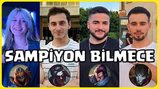 LOL ŞAMPİYON BİLMECE 2024 ⚔️  telchiee Hansuo0 ZegabonLoL Casping  Zero LoL [upl. by Rory]