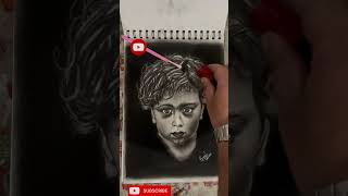 Post No2 2300 Sketch charcolpencilsketch drawing charcolsketch shotsvideo cover foryou reel [upl. by Watson446]