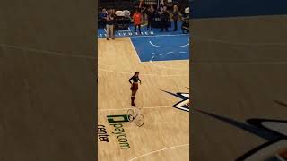 Bicyclist Viola Brand  Thunder halftime show [upl. by Macknair]