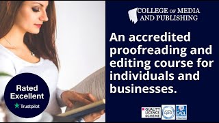 Proofreading and editing course video [upl. by Ynohtnacram]