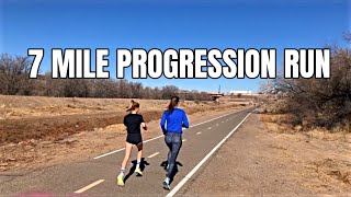 7 MILE PROGRESSION RUN [upl. by Sager]