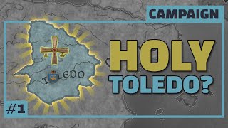 Making The Most Of Mercs  Crusader Kings 3 Mozarabic Toledo  Part 1 [upl. by Aicats]