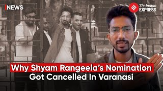 Shyam Rangeela Speaks Out After Nomination Cancellation In Varanasi  Lok Sabha Election [upl. by Anire52]