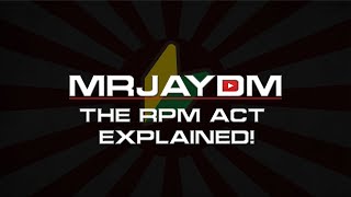 THE RPM ACT EXPLAINED [upl. by Enala401]